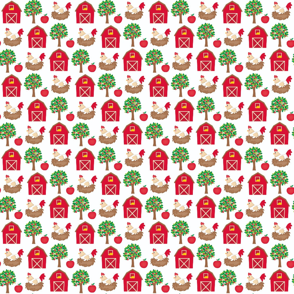 Barnyard Buddies Pattern 3 Minky Fabric