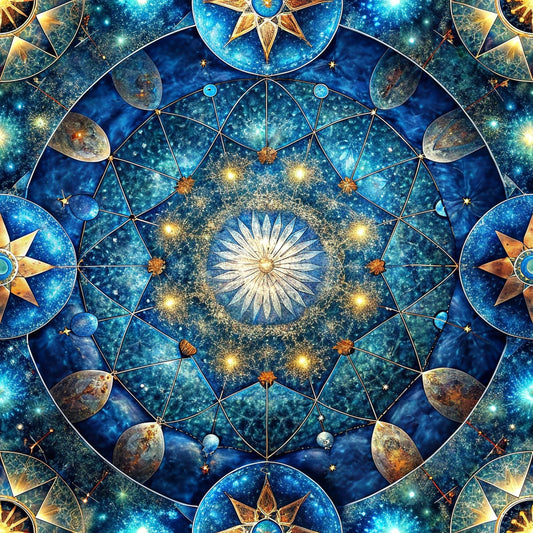 Celestial Elements Pattern 10 Quilting Cotton Fabric