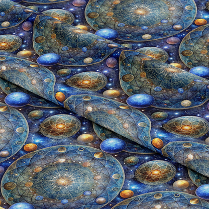 Celestial Elements Pattern 1 Quilting Cotton Fabric