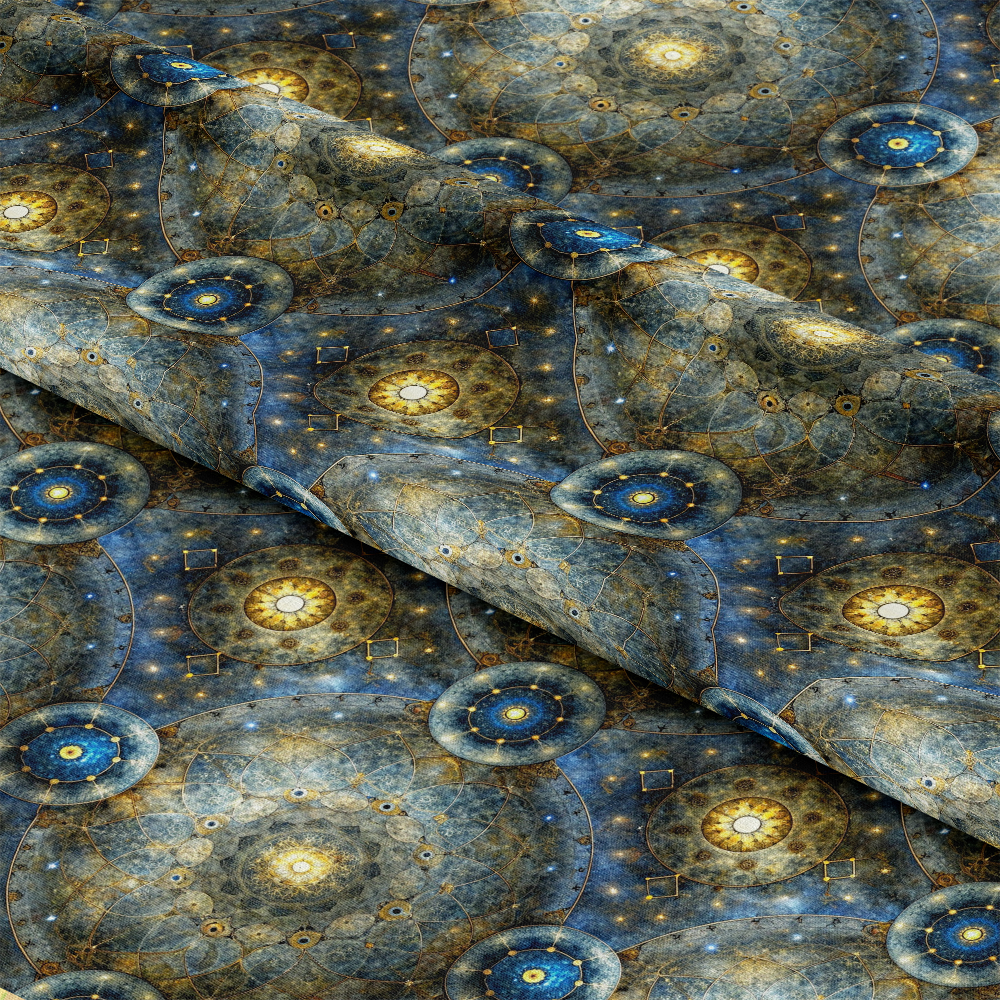Celestial Elements Pattern 3 Quilting Cotton Fabric