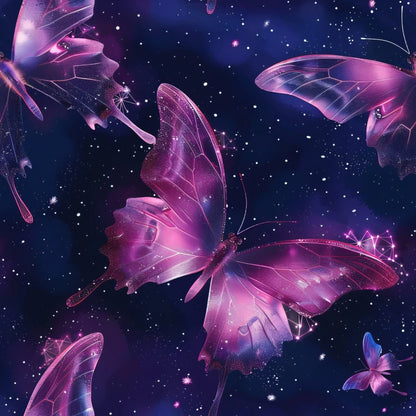 Neon Flutter Pattern 13 Minky Fabric