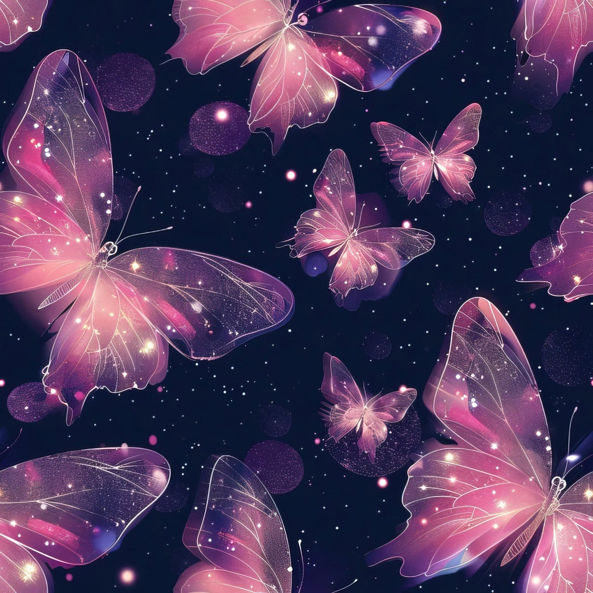 Neon Flutter Pattern 16 Minky Fabric