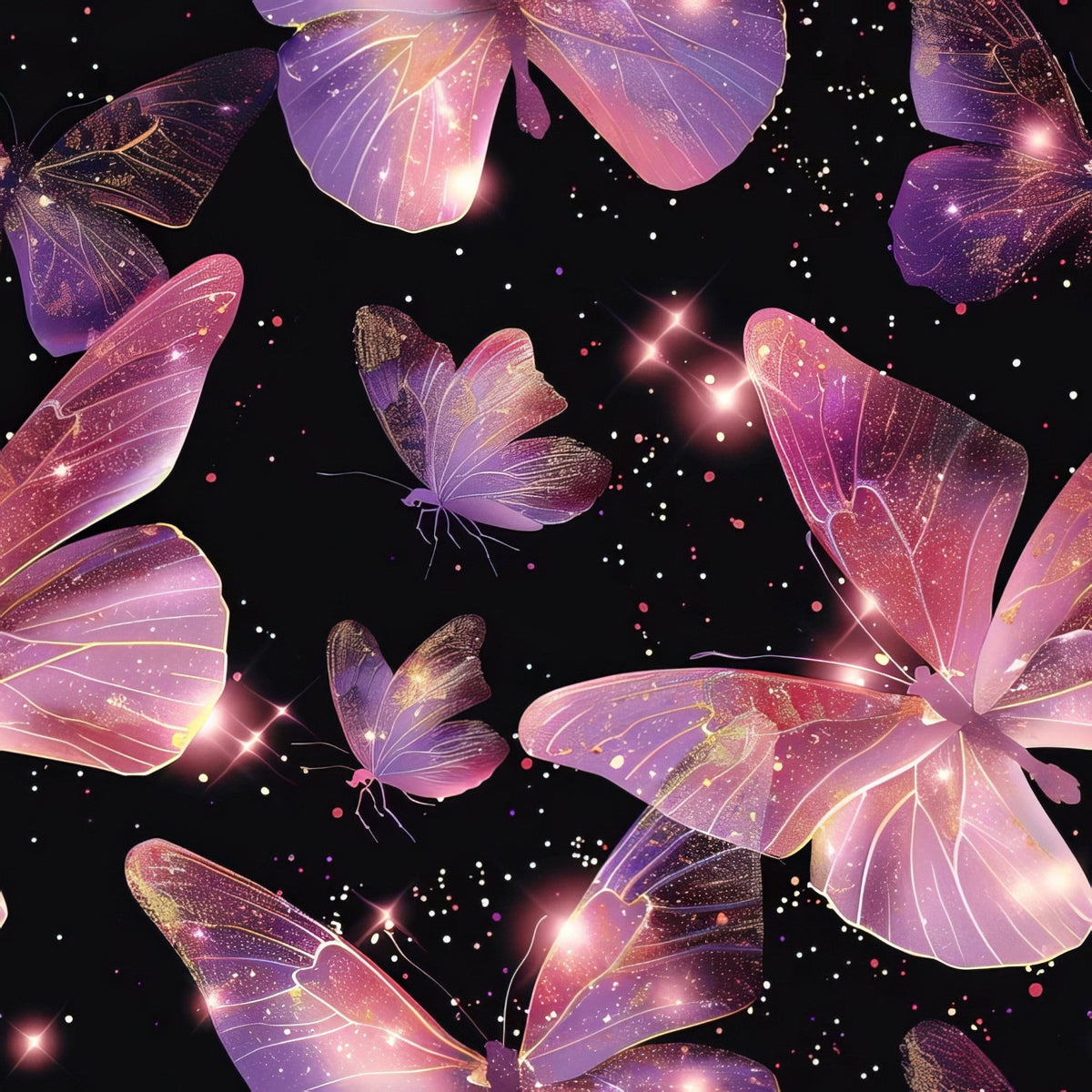 Neon Flutter Pattern 7 Minky Fabric