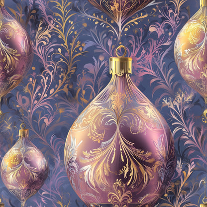 Opalescent Baubles Pattern 8 Minky Fabric