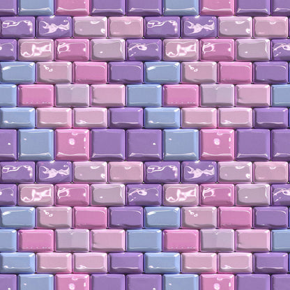 Pastel Sweethearts Pattern 10 Minky Fabric