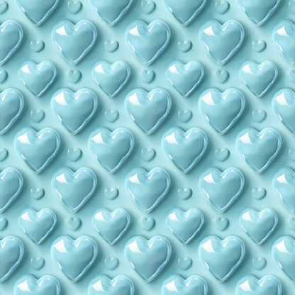 Pastel Sweethearts Pattern 18 Minky Fabric