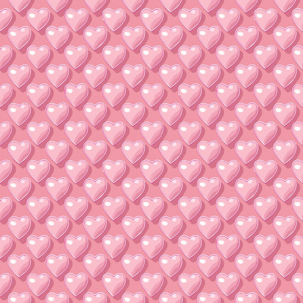 Pastel Sweethearts Pattern 19 Minky Fabric