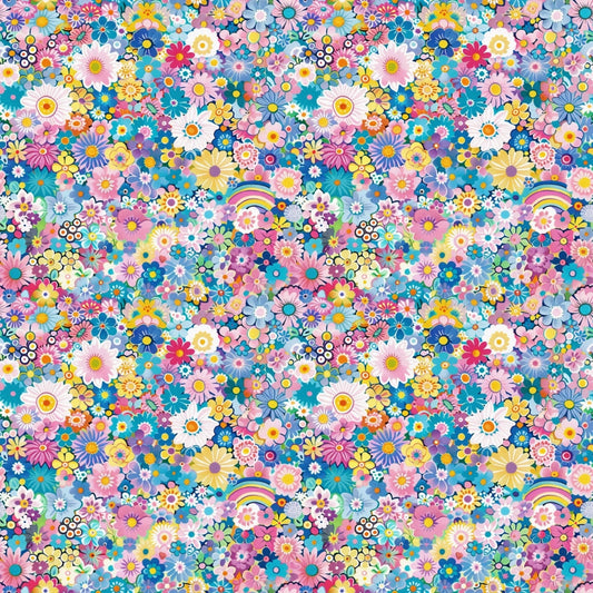 Charm Keeper Pattern 3 Quilting Cotton Fabric