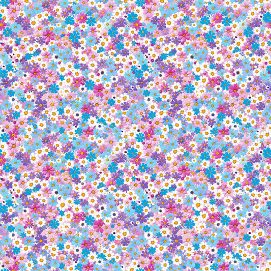 Charm Keeper Pattern 4 Quilting Cotton Fabric