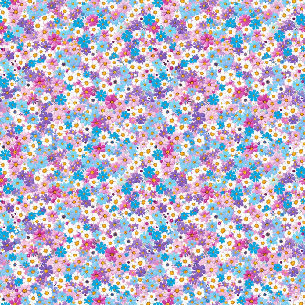 Pastel Sweethearts Pattern 4 Minky Fabric