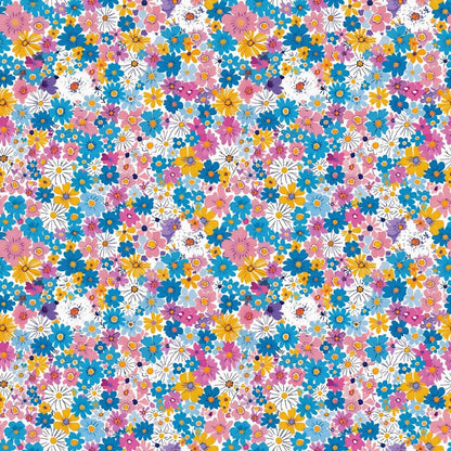 Pastel Sweethearts Pattern 5 Minky Fabric