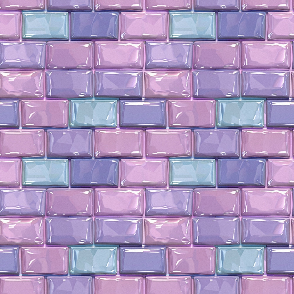 Pastel Sweethearts Pattern 9 Minky Fabric