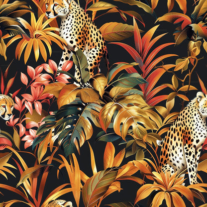 Midnight Safari Pattern 5 Minky Fabric