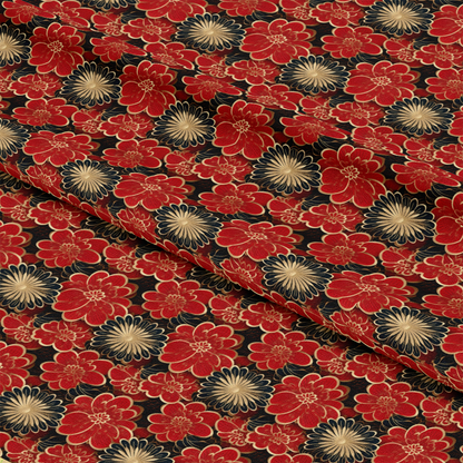 Chinese Lunar Lantern Lights Pattern 10 Quilting Cotton Fabric