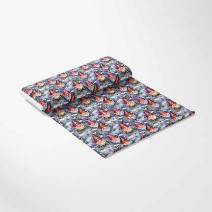 Christmas Gnomes Pattern 4 Quilting Cotton Fabric
