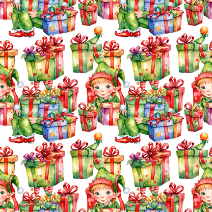 Yuletide Whimsy Pattern 6 Minky Fabric