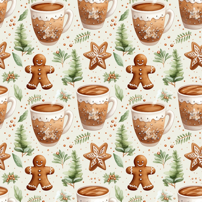 Yuletide Woodland Pattern 14 Minky Fabric