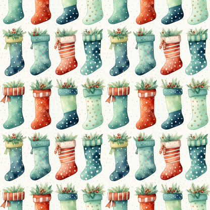 Yuletide Woodland Pattern 16 Minky Fabric