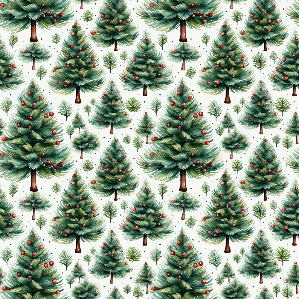 Yuletide Woodland Pattern 18 Minky Fabric