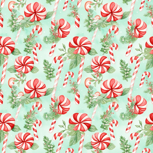Christmastime Pattern 19 Quilting Cotton Fabric