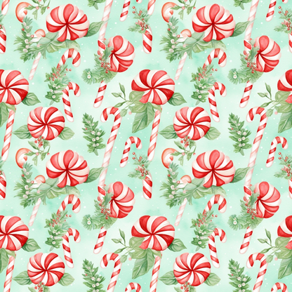 Yuletide Woodland Pattern 19 Minky Fabric