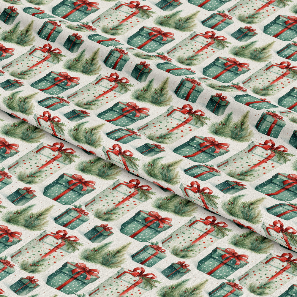 Christmastime Pattern 22 Quilting Cotton Fabric