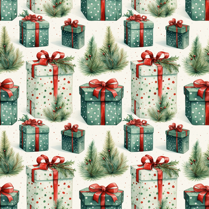 Yuletide Woodland Pattern 22 Minky Fabric
