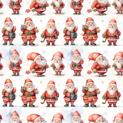 Yuletide Woodland Pattern 10 Minky Fabric