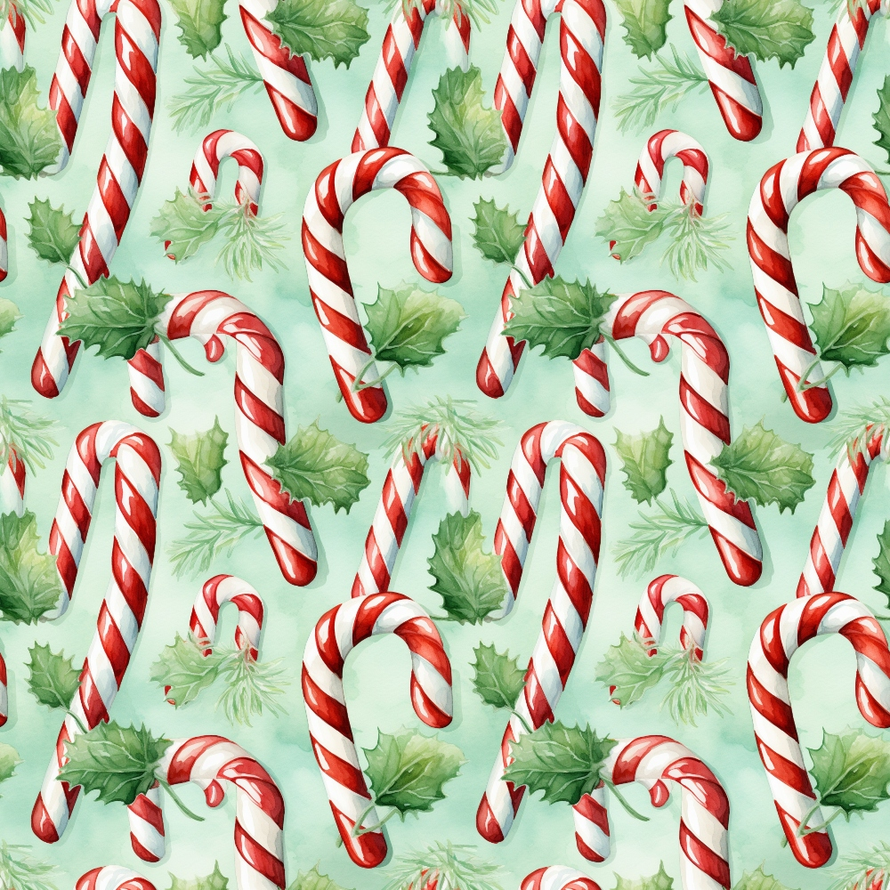 Yuletide Woodland Pattern 4 Minky Fabric