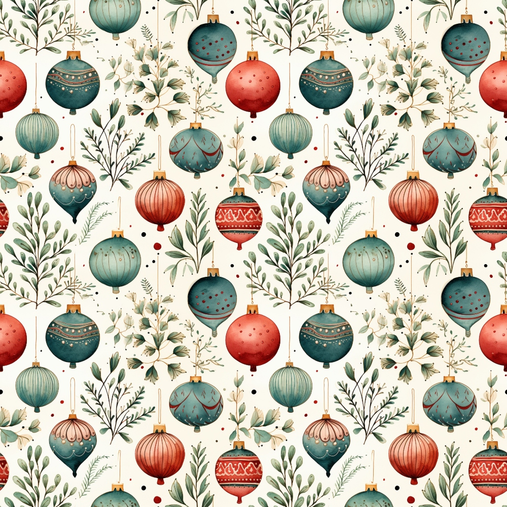 Yuletide Woodland Pattern 5 Minky Fabric