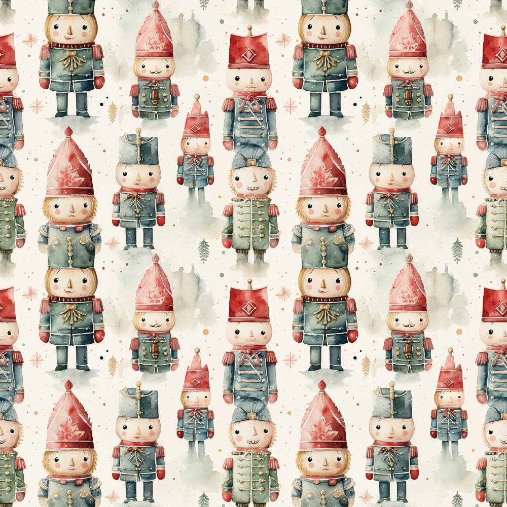 Yuletide Woodland Pattern 7 Minky Fabric