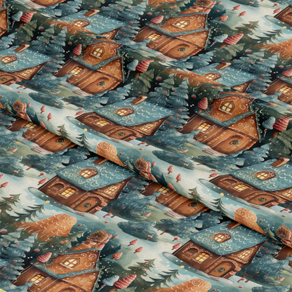 Christmastime Pattern 9 Quilting Cotton Fabric