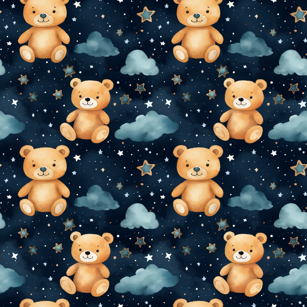 Cuddly Cubs Pattern 12 Minky Fabric