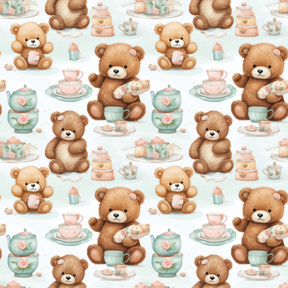 Cuddly Cubs Pattern 8 Minky Fabric
