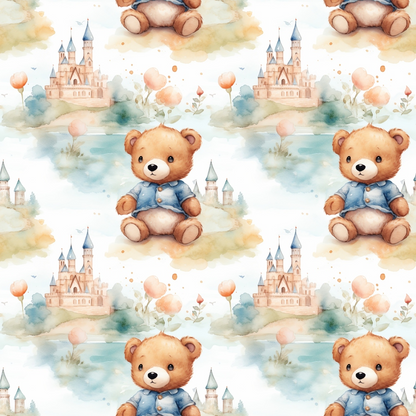 Cuddly Cubs Pattern 9 Minky Fabric