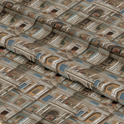 Classical Facade Pattern 8 Quilting Cotton Fabric