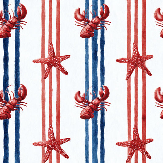 Coastal Coquette Pattern 11 Quilting Cotton Fabric