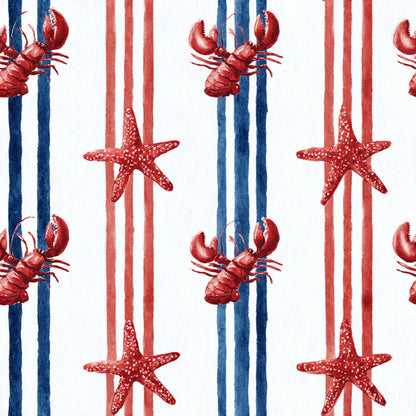 Coastal Coquette Pattern 11 Quilting Cotton Fabric