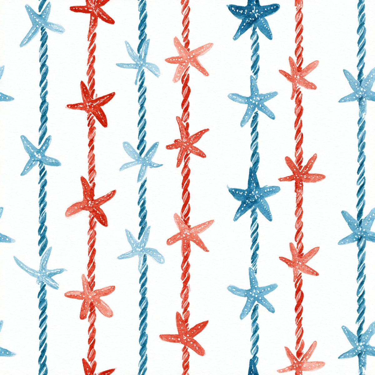 Lobster Bay Pattern 7 Minky Fabric