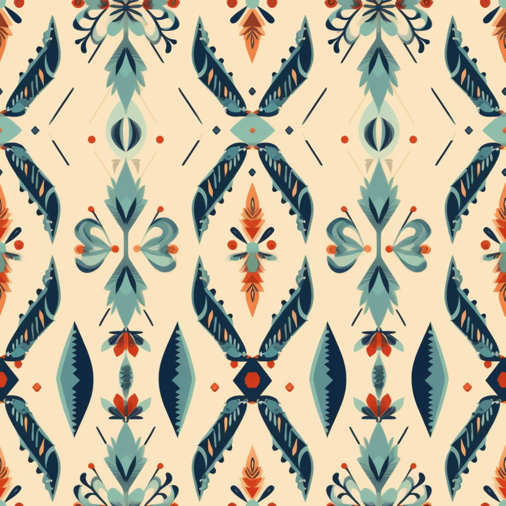 Colorful Boho Pattern 11 Quilting Cotton Fabric