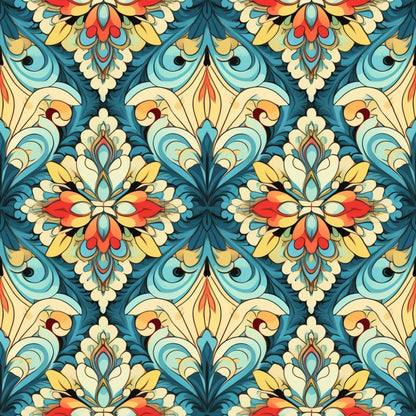 Nomad Blooms Pattern 3 Minky Fabric