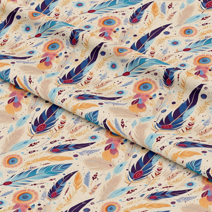 Colorful Boho Pattern 7 Quilting Cotton Fabric