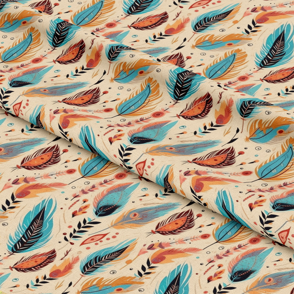 Colorful Boho Pattern 8 Quilting Cotton Fabric