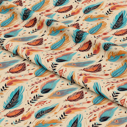 Colorful Boho Pattern 8 Quilting Cotton Fabric