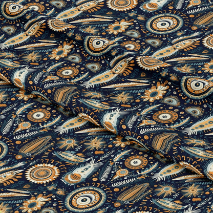 Colorful Boho Pattern 9 Quilting Cotton Fabric
