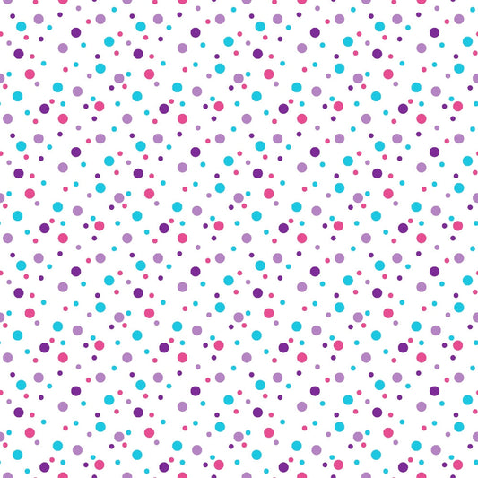 Confetti Dots Pattern 14 Quilting Cotton Fabric
