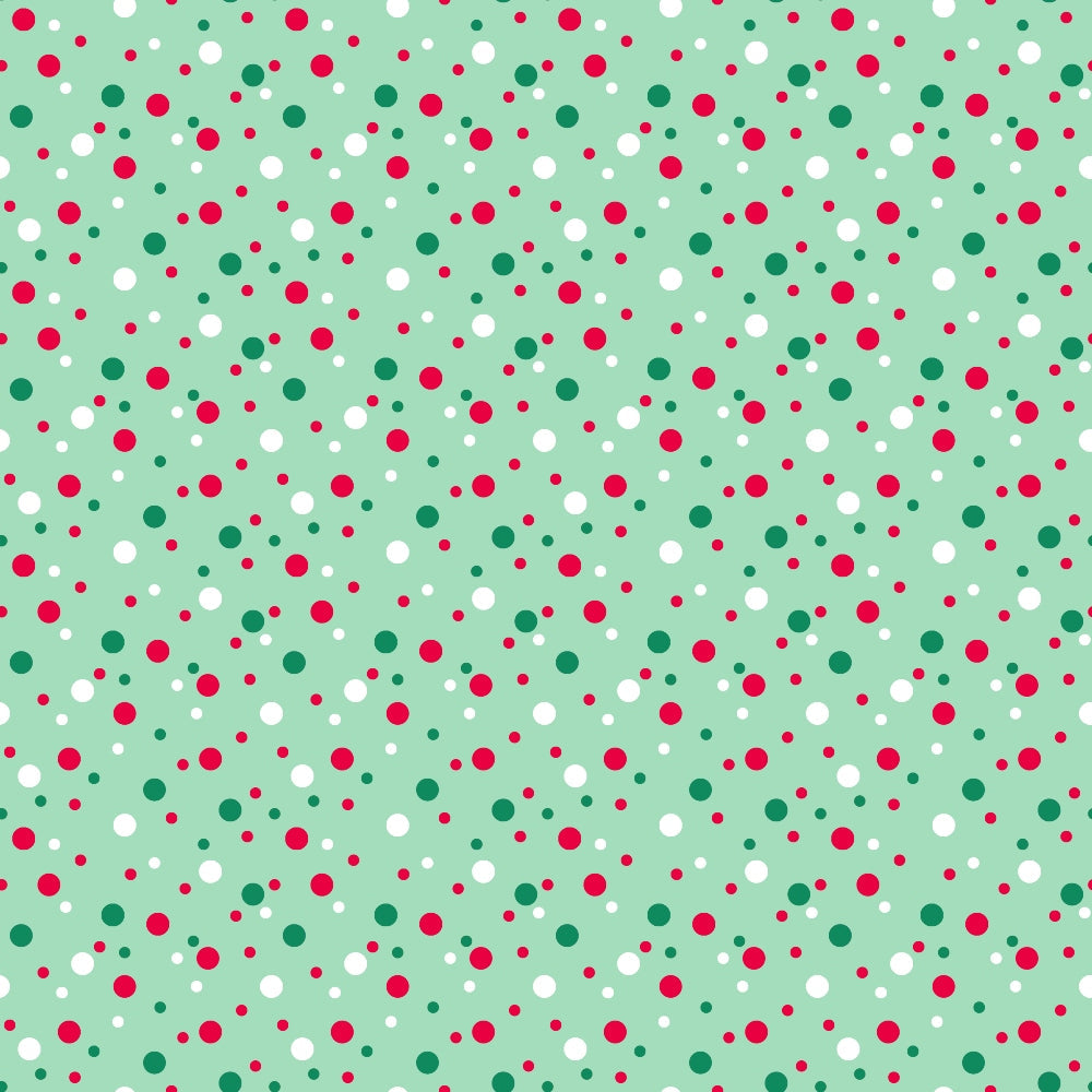 Confetti Dots Pattern 2 Quilting Cotton Fabric