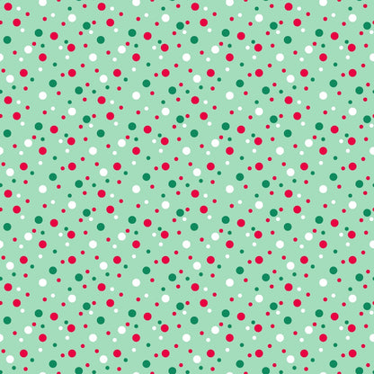 Confetti Dots Pattern 2 Quilting Cotton Fabric