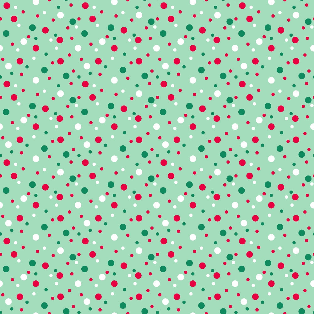 Holiday Sprinkles Pattern 2 Minky Fabric