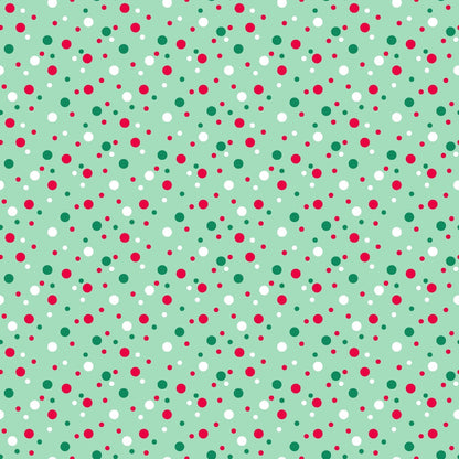 Holiday Sprinkles Pattern 2 Minky Fabric